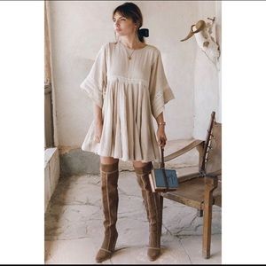 Spell & The Gypsy Paloma Neutral dress size M